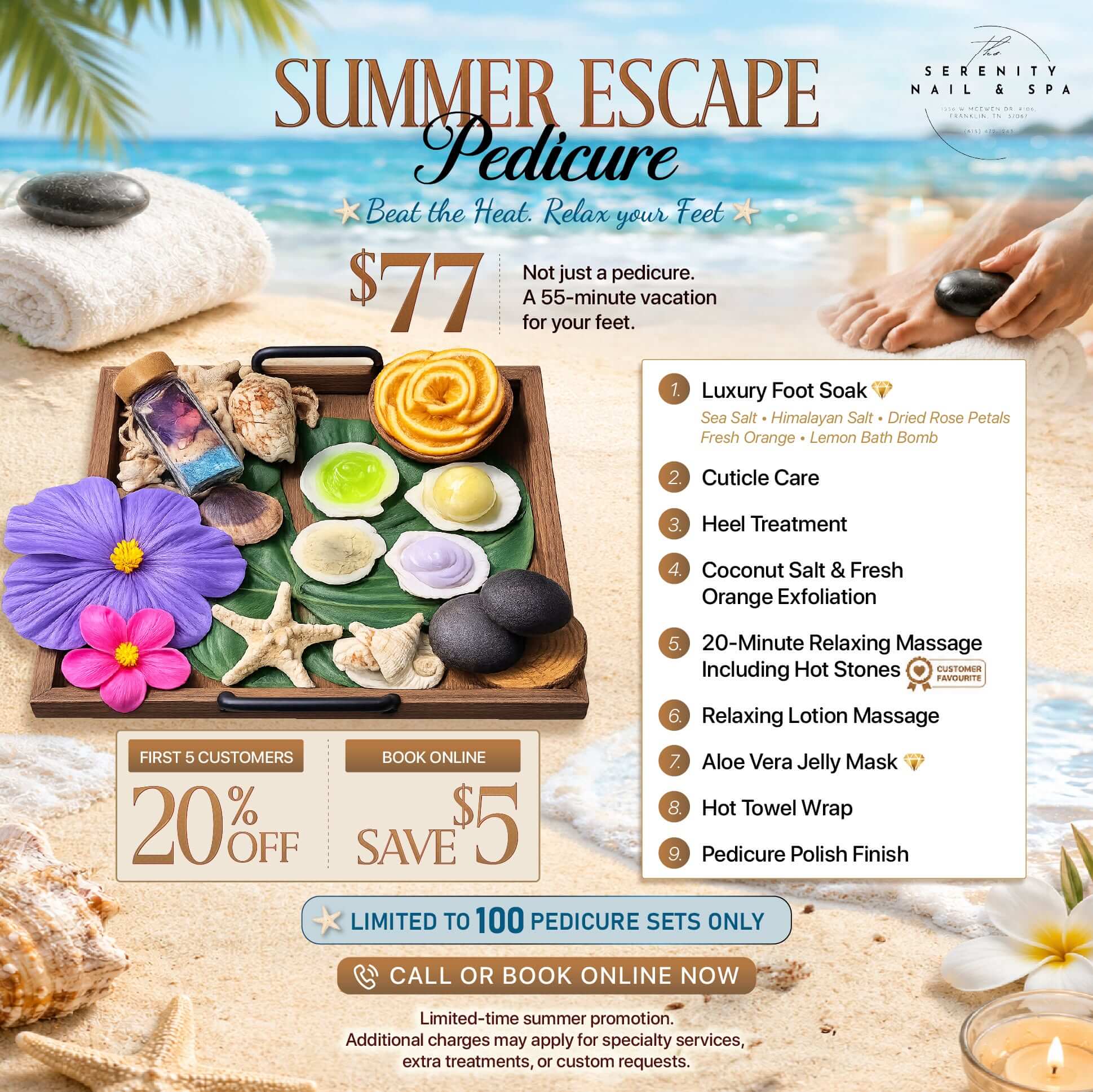 ✨ Serenity Nail Spa - Promotion ✨